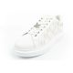 12. Karl Lagerfeld Kapri buty męskie sneakersy skóra naturalna białe