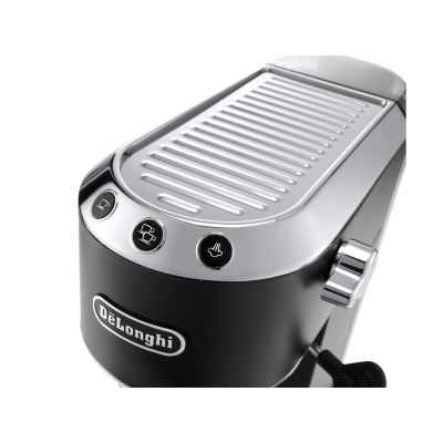 9. Ekspres ciśnieniowy DeLonghi Dedica Style EC 685.BK (1350W; kolor czarny)