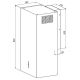 3. Okap AKPO WK-4 BALMERA WL SLIM CZARNY MAT T450 M3