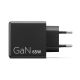 Ładowarka sieciowa Lenovo G0A6065BEU GaN 2x USB-C 65W czarna