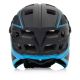 5. Kask rowerowy full-face Meteor Hydra M 55-58 cm czarny/niebieski
