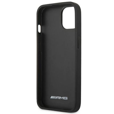 7. Etui AMG Leather Hot Stamped na iPhone 14 Plus - czarne