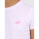 3. T-shirt bawełniany dziewczęcy 4F 4FJWMM00TTSHF3615-10S