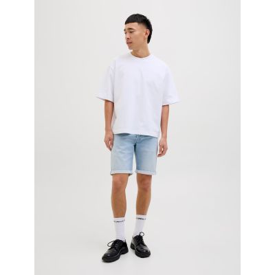 4. Jack&Jones męskie krótkie spodnie JJIRICK JJICON I.K. SHORTS GE 118 SN 12269609 BLUE DENIM