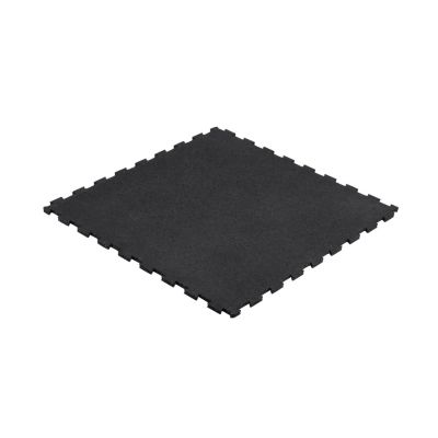 2. Podłoga gumowa do siłowni REBEL ACTIVE 1m puzzle, mata, grubość 15mm, czarna