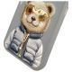 8. Etui Nimmy Cool&Cute 2.0 Bear na iPhone 15 Pro - szare
