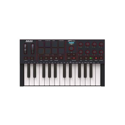 AKAI MPK Mini MK4 - kontroler MIDI / klawiatura sterująca, czarna