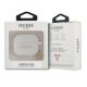 3. Etui Guess Silicone Charm 4G Collection na AirPods 3 - szare