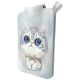 2. Portfel Magnetyczny Nimmy New Big-Eye Cute Pets 2.0 Cat ze stojakiem na telefon - szary