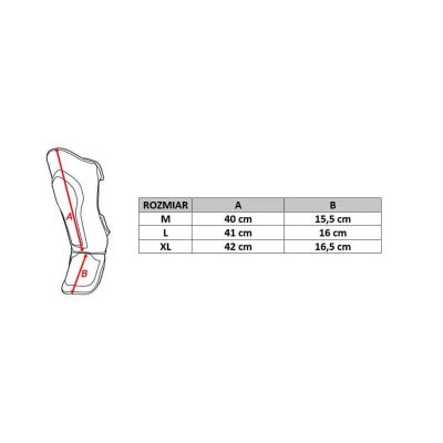 11. Ochraniacze na piszczele M - Edge