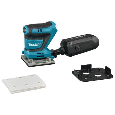 2. Makita DBO484Z przenośna szlifierka Losowa szlifierka oscylacyjna 14000 OPM Czarny, Niebieski