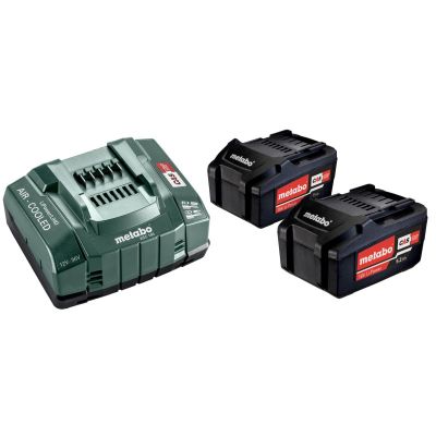 2. Akumulator METABO 18V 5,2Ah x2 + ładowarka