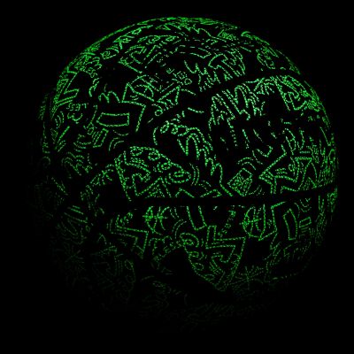 24. Piłka do koszykówki Meteor Fluo 7 16751