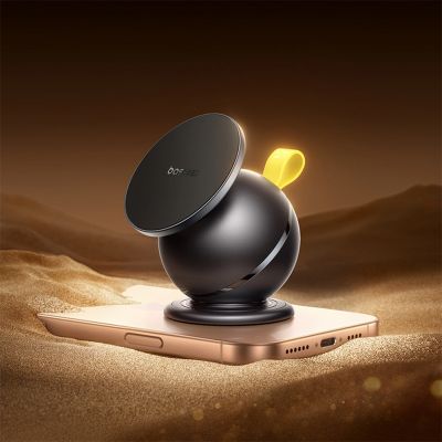 3. Uchwyt magnetyczny Baseus PrimeTrip VC1 Air na deskę rozdzielczą kompatybilny z MagSafe - czarny