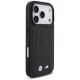 4. Etui BMW M Quilted Logo MagSafe na iPhone 17 Pro - czarne
