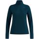 Bluza z półgolfem damska Odlo X-ALP Mid layer 1/2 zip zielona
