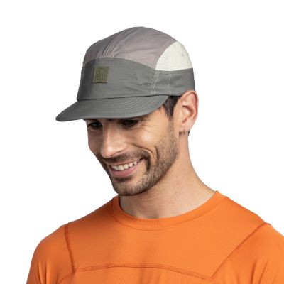 3. Czapka do biegania Buff 5 Panel Go Cap - domus khaki