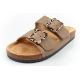 3. Lee Cooper buty laczki damskie klapki wsuwane khaki wygodne lekkie