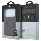 8. Etui Mercedes Ring Stand Iconic Logo MagSafe na iPhone 18 Pro / 17 Pro - burgundowe