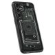 7. Etui Spigen Ultra Hybrid na Samsung Galaxy S23 FE - ciemnoszare (wzór Zero One)