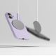 8. Etui Ringke Silicone Magnetic MagSafe na iPhone 17 - fioletowe