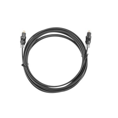 6. Kabel Lanberg CA-TOSL-10CC-0030-BK (Toslink M - Toslink M; 3m; kolor czarny)
