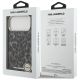 8. Etui Karl Lagerfeld IML Leopard Pattern MagSafe na iPhone 17 Pro Max - czarne