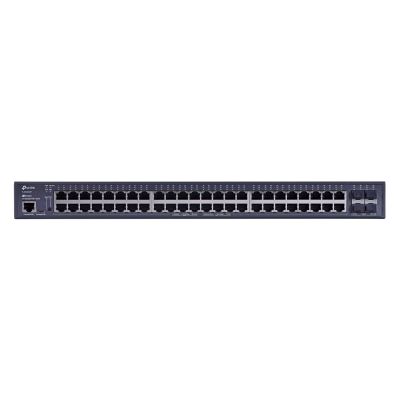 2. Switch TP-LINK TL-SG3452XP Zarządzalny L2+ JetStream, 48 portów gigabitowych PoE+, 4 sloty SFP+ 10GE