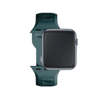 5. Pasek silikonowy 3mk Silicone Watch Strap do Apple Watch 38 / 40 / 41 mm - zielony