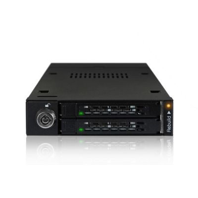 3. Płyta montażowa IcyDock 2x6,3cm SATAI-III w 1x3,5" RAID-Controlle