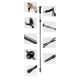6. Kijek trekkingowy Qunature nordic walking aluminiowy 110 - 130 cm 1 szt. - brązowy