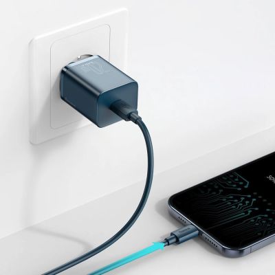 9. Baseus Super Si 1C szybka ładowarka USB Typ C 20 W Power Delivery niebieski (CCSUP-B03)