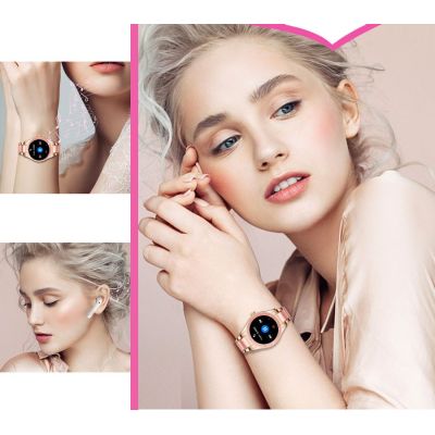 12. Smartwatch Damski Rubicon RNCE82 Różowy