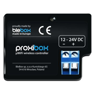 2. Czujnik zbliżeniowy proxibox z WiFi Blebox