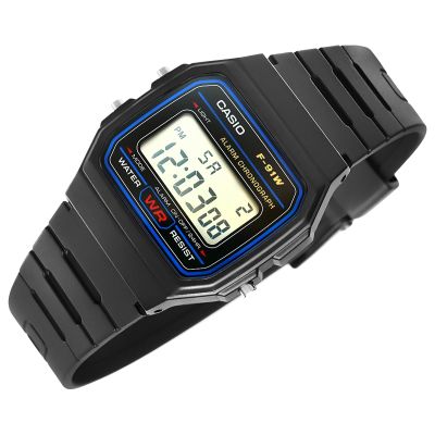 3. Zegarek Męski CASIO F-91W-1YEG + BOX