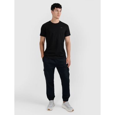 5. T-shirt męski (ZESTAW KOSZULEK 2 SZT.) 4F 4FRMM00TTSHM2705-20S