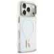 4. Etui Karl Lagerfeld IML K Head Logo MagSafe na iPhone 17 Pro - przezroczyste