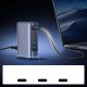 12. Ładowarka Joyroom JR-TCM02 GaN 65W stacja ładująca 4xUSB-C 2xUSB-A wtyczka UK - szara