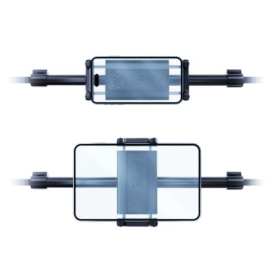 9. Uchwyt 3mk Double Headrest Holder do samochodu na tablet lub telefon na zagłówki - czarny