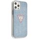 4. Etui Guess Jeans Collection na iPhone 12 Pro Max - niebieskie