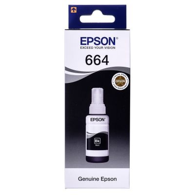 2. Tusz Epson C13T66414A (oryginał ; 70 ml; czarny)