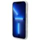 5. Etui Guess Metal Outline MagSafe na iPhone 14 Pro - srebrne