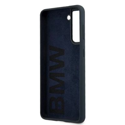 7. Etui BMW Silicone Signature na Samsung Galaxy S21 - granatowe