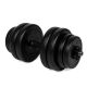 11. VIRTUFIT REGULOWANA HANTLA - WINYL - 15 KG