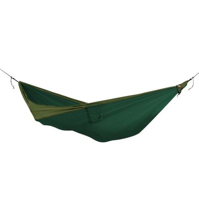 2. Ticket To The Moon TRAVEL HAMMOCK - King Size Hamak wiszący 2 os. Nylon Ciemny Zielony, Zielony