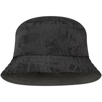 Kapelusz BUFF TRAVEL BUCKET HAT GLINE BLACK-GREY S/M   S/M