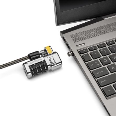 4. Kensington Blokada ClickSave do laptopa, 3 w 1, z zamkiem szyfrowym
