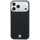 3. Etui BMW Sign Deboss Quilted Metal Logo MagSafe na iPhone 18 Pro / 17 Pro - czarne