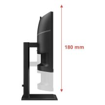 Monitor AOC 86,3 cm (34") CU34E4CW 21:09 2xHDMI+DP+USB-C+Webcam Curv.