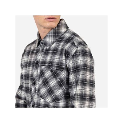 5. Koszula męska ROSSIGNOL RANCH PLAID SHIRT czarna